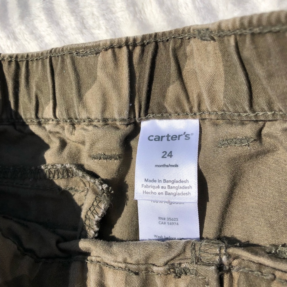 Carter’s Toddler army shorts